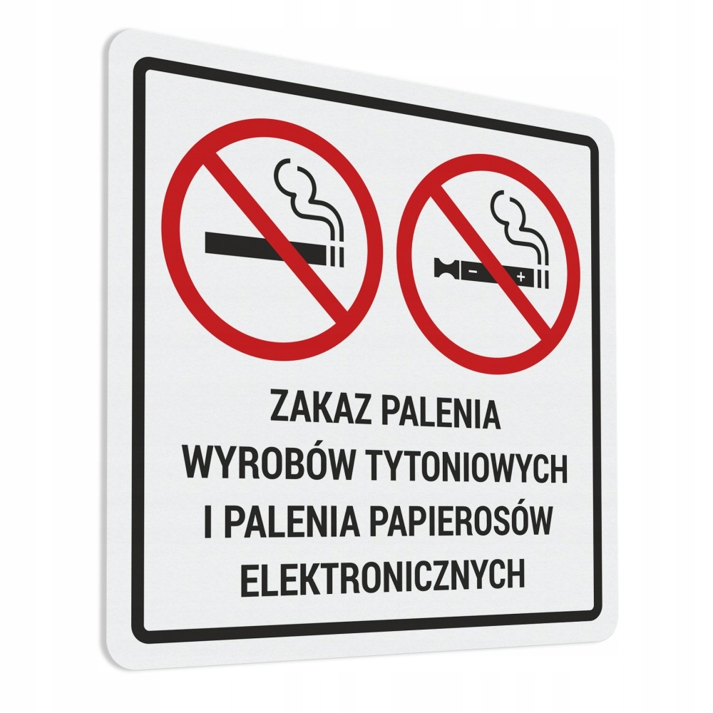

Zakaz Palenia naklejka 10x10