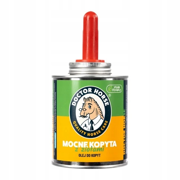 Olej do kopyt Doctorhorse MocneKopyta z ziołami 450ml