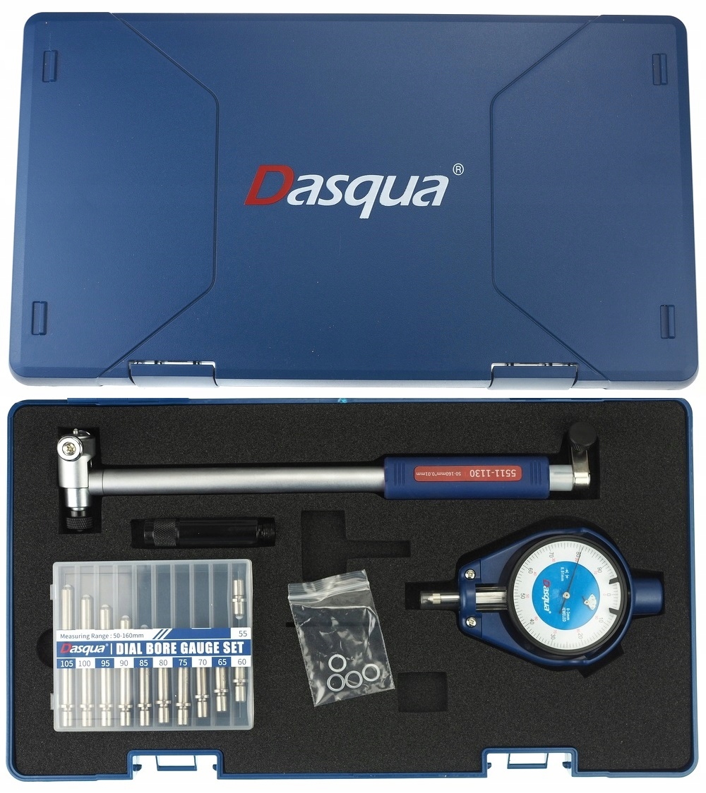 Średnicówka zegarowa 2pkt 50-160 mm 0.01mm Dasqua-premium