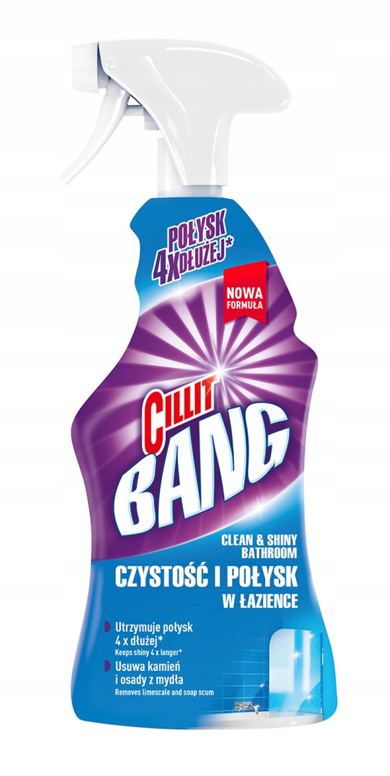 

Spray do łazienki Cillit Bang czystość i połysk