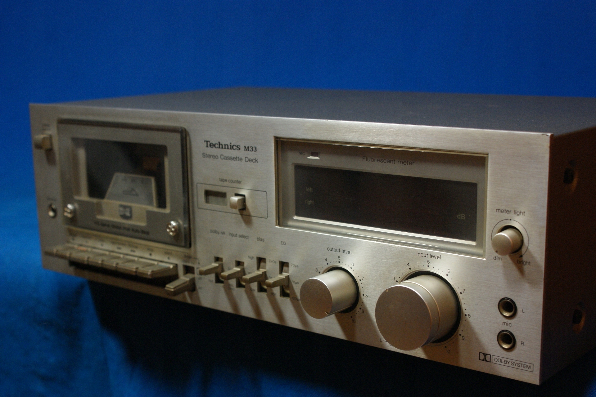 Technics M33 ステレオカセットデッキ Amazon.co.jp: Technics テクニクス RS-M33 ステレオカセットデッキ