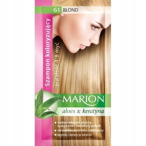 

Marion Szampon koloryzujący 4-8 myć nr 61 blond