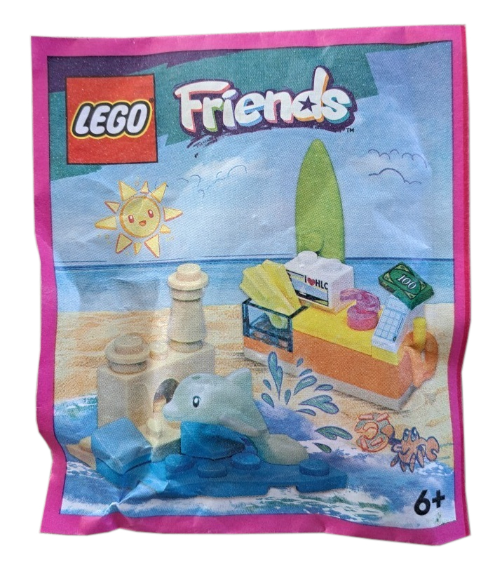 Zestaw Lego Friends Minifigure Polybag Beach Shop and Dolphin #562304