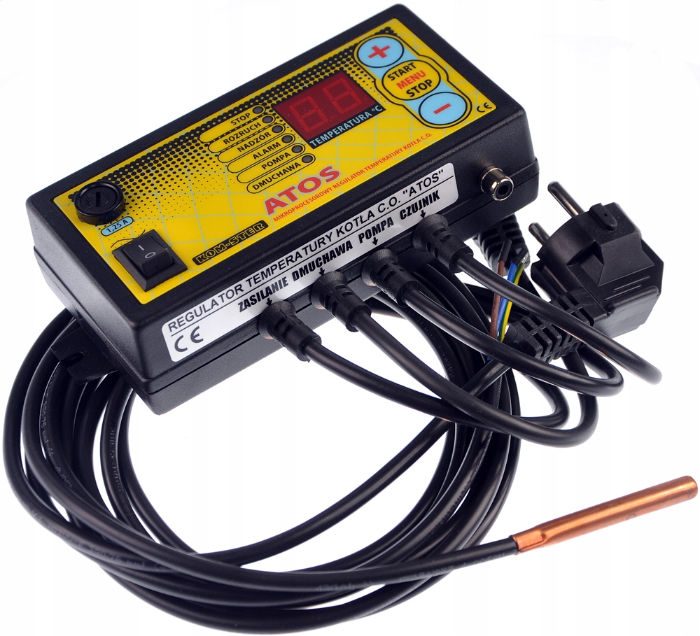 ATOS - sterownik, regulator do kotła, pieca POLSKI Rodzaj sterownik