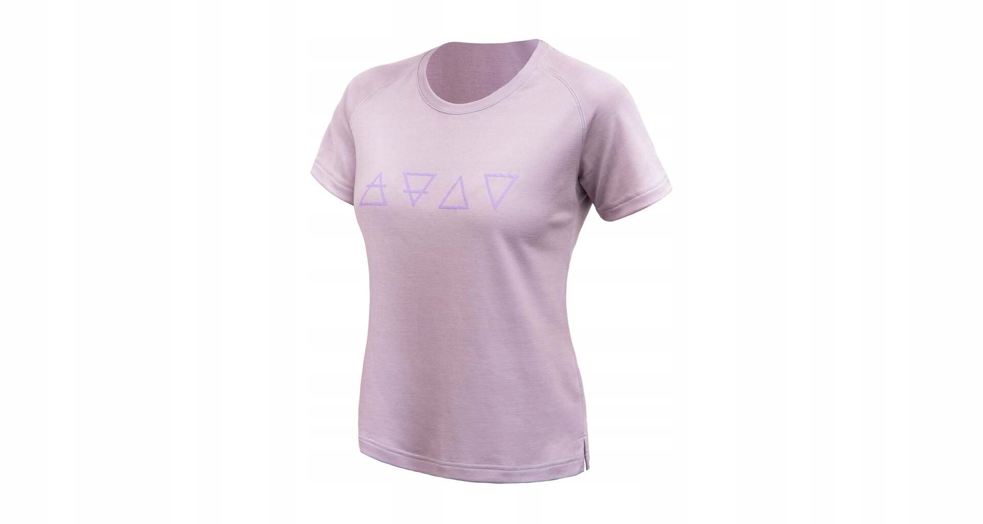 Sensor Merino Blend Elements Dámské Triko Kr.rukáv Mystic Violet Velikost M