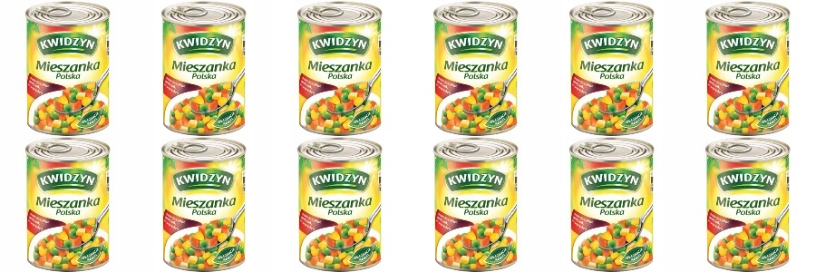 Levně 12 x 400 g Kwidzyn Směs Polská Zgrzewka