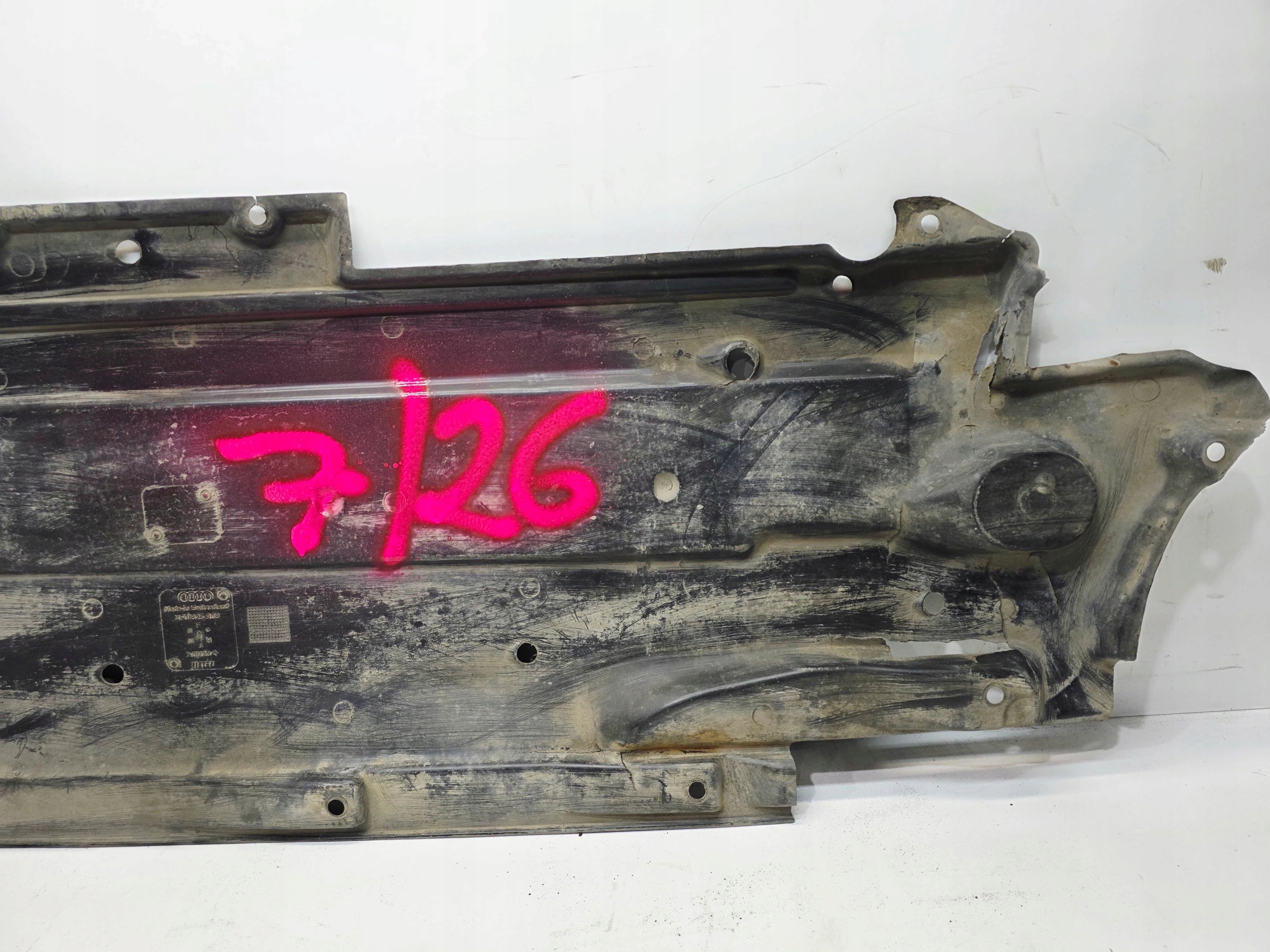 Blende Abdeckung abdeckung Unterfahrschutz links DUZA AUDI A6 C6 4F0825207F 7/26