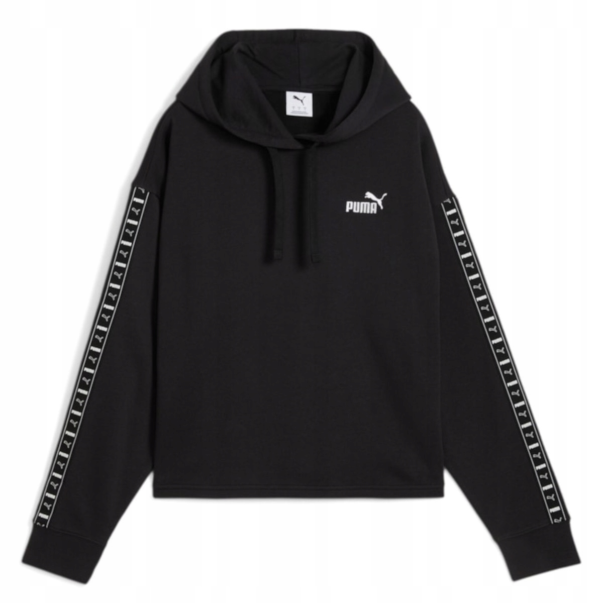Mikina Puma 68501101 Ess Tape Comfort Crop Tr Puma Bl Černá M