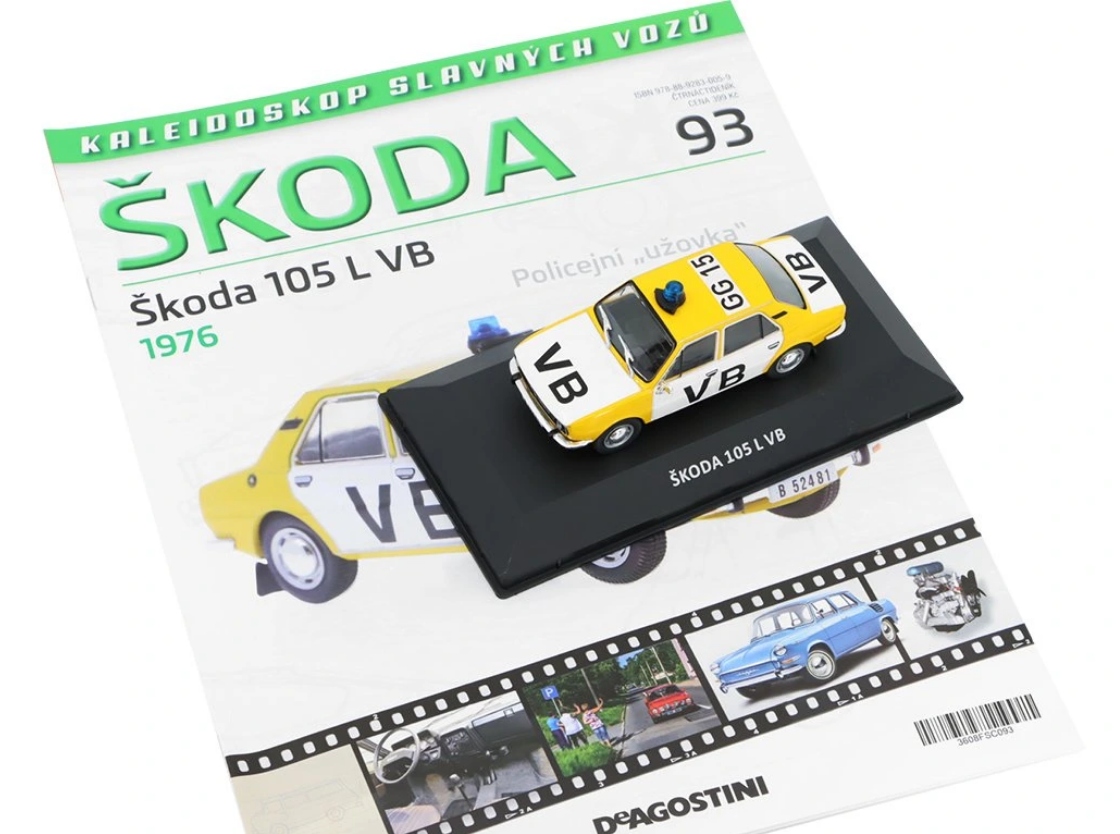Škoda 105 L Vb 1:43 DeAgostini #93