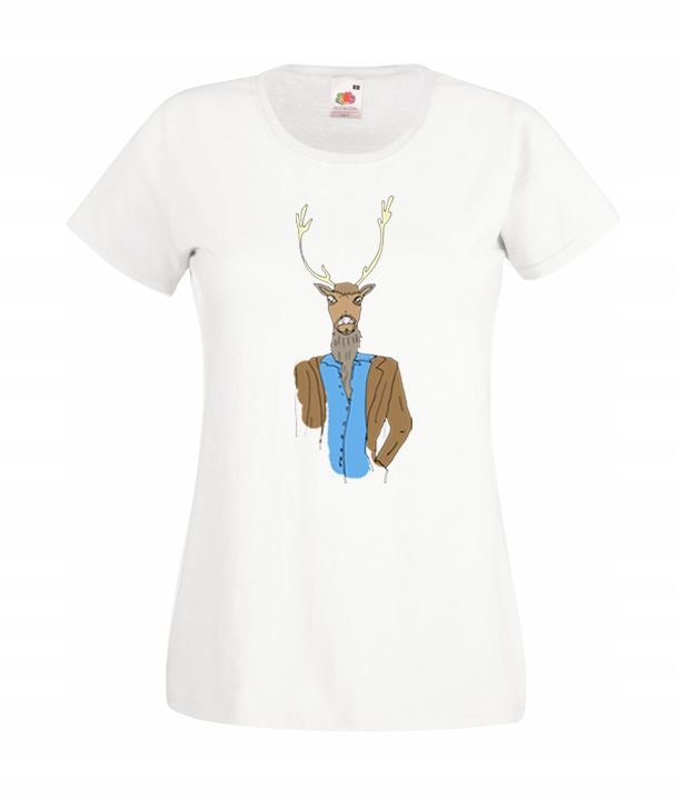 

XL Koszulka Damska Jeleń Skandynawski Łapacz Snów