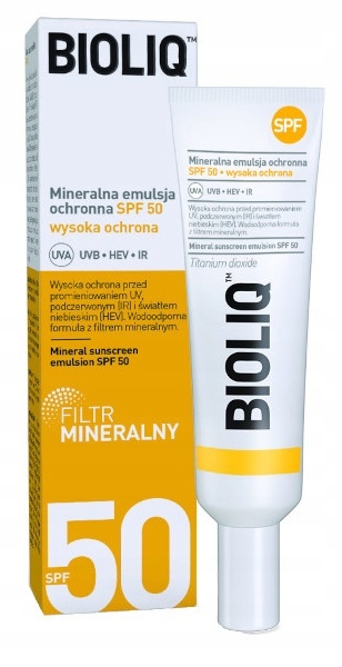 

Bioliq Mineralna Emulsja Ochronna Do Twarzy Spf 50