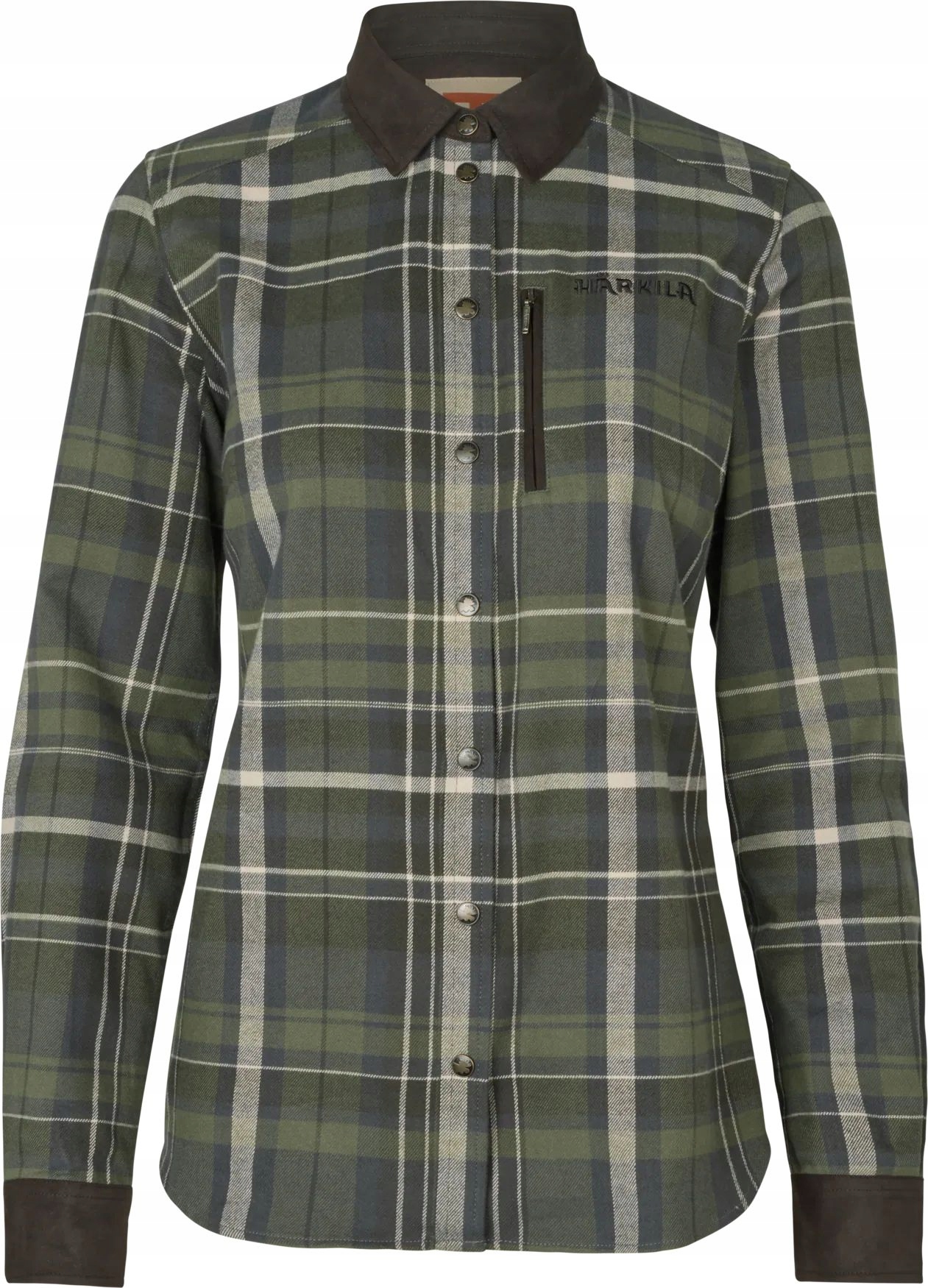 Koszula Damska Pajala Härkila Olive check S