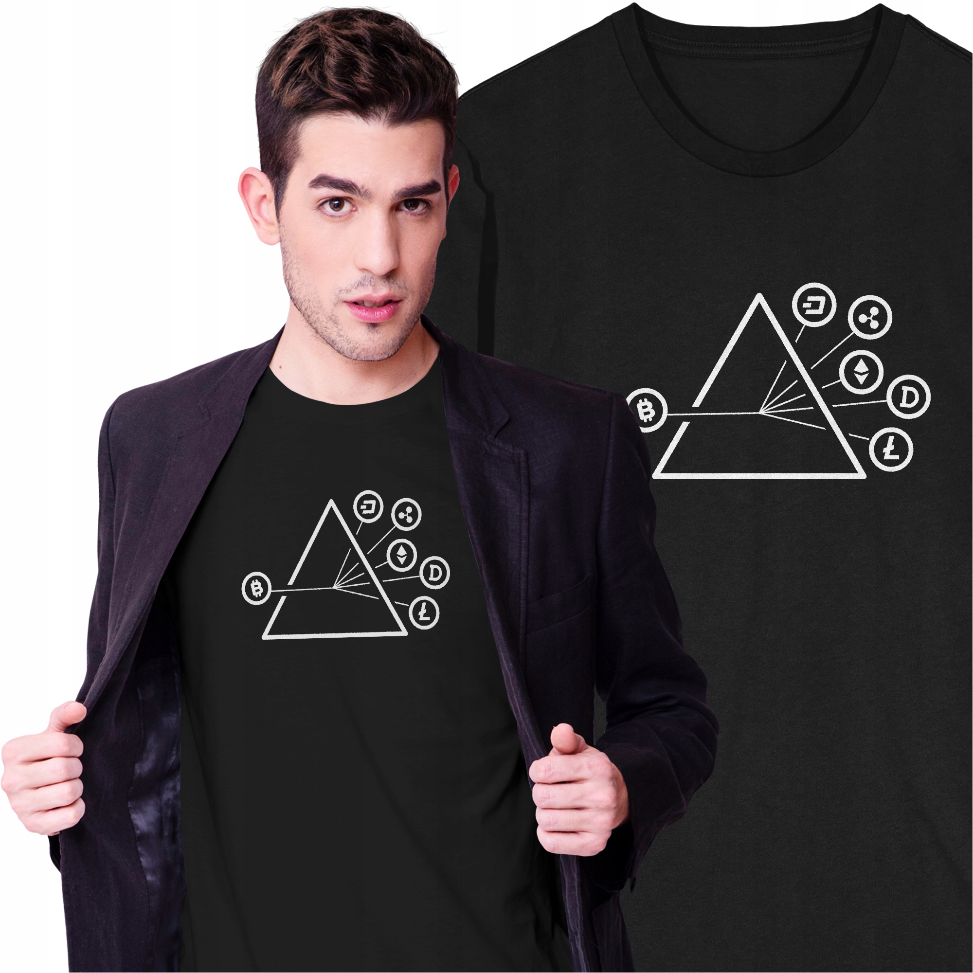 T-shirt męski okrągły dekolt Gildan rozmiar L • Cena, Opinie • T-shirty  13329708439 • Allegro