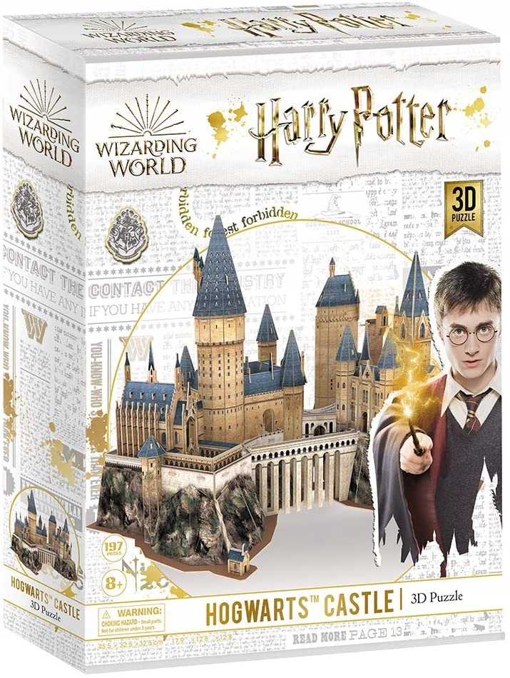 

Harry Potter puzzle 3D Zamek Hogwart 197 Elementy