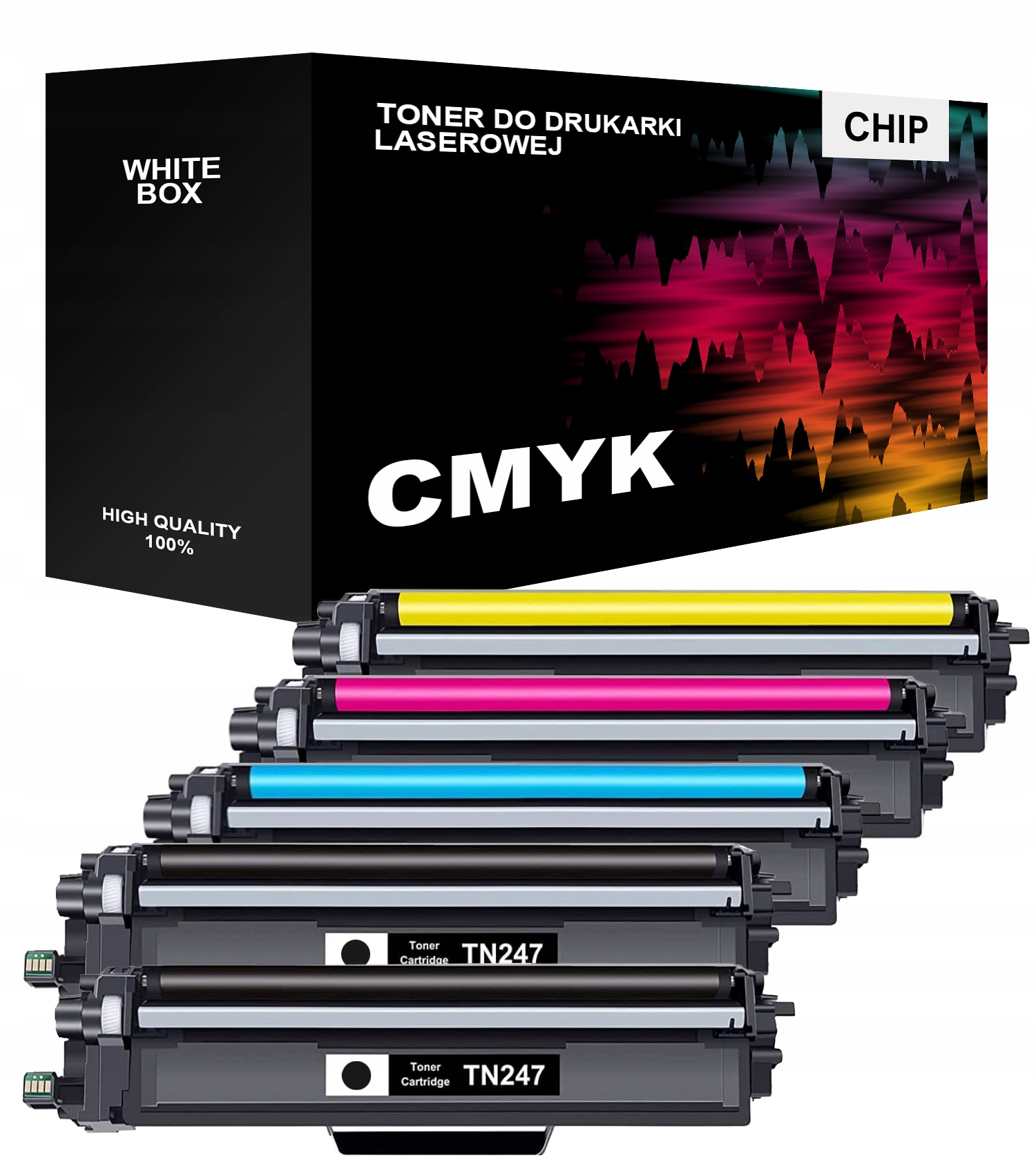 

5x Toner do TN247 DCP-L3510CDW L3770CDW L3270CDW