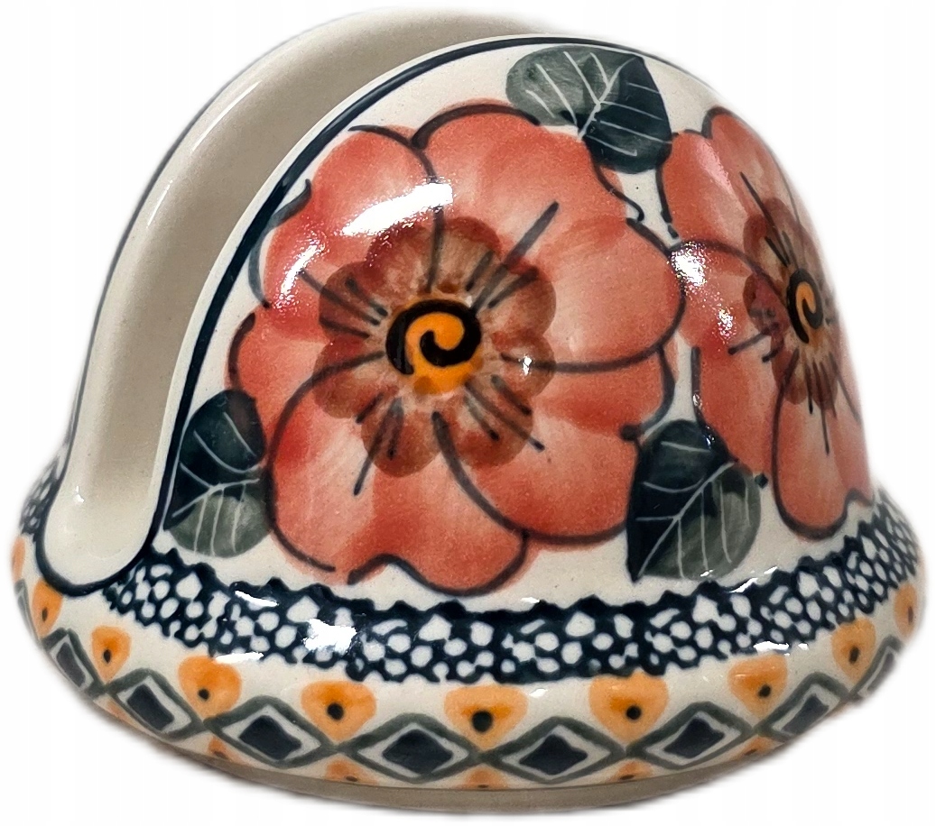 SERWETNIK CERAMICZNY BOLESŁAWIEC 1109 DEK. 124 ART