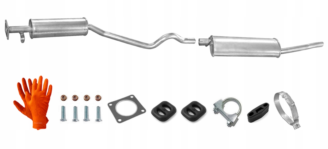 Daewoo Nexia 1.5 1.8 (1991-1999) Sedan Tlumič Koncový