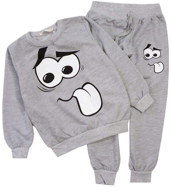 

Dres Komplet spodnie bluza Kwaśna Minka 140 J62A