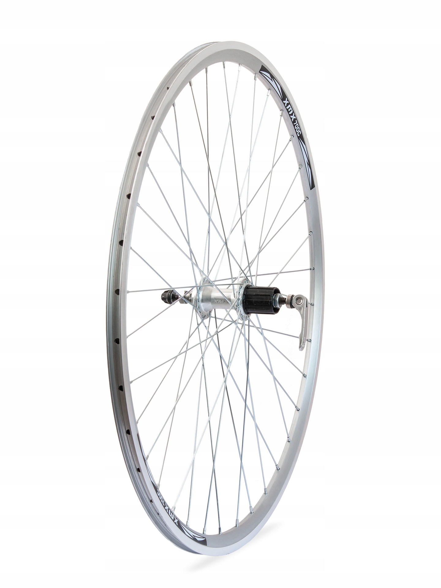 Zadní kolo silnice 28" ráfek XMX-D33 náboj JY-362 130mm kazeta 8-9-10