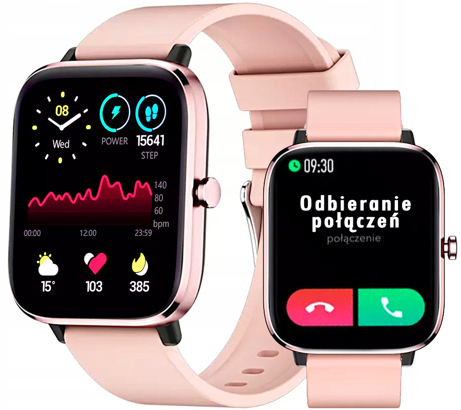 

Zegarek Smartwatch Rubicon Sms Kroki Puls Rozmowy