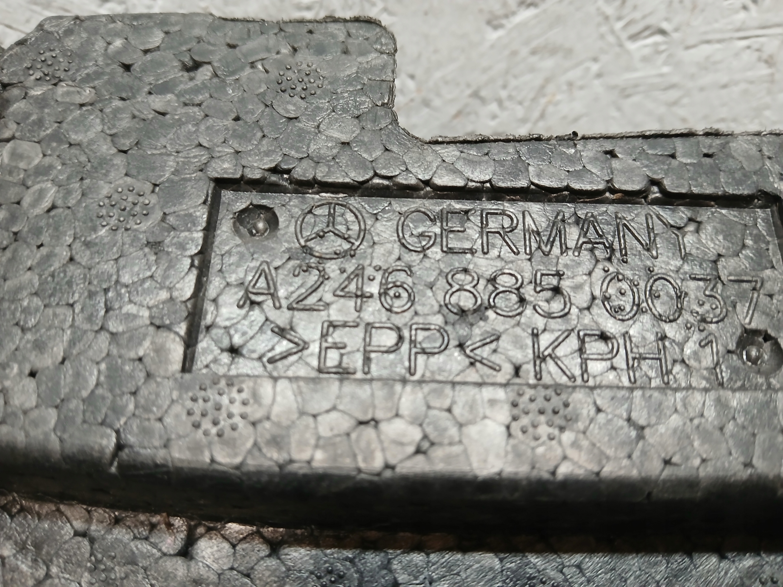 bumper support front MERCEDES B KLASA W246 A2466201834