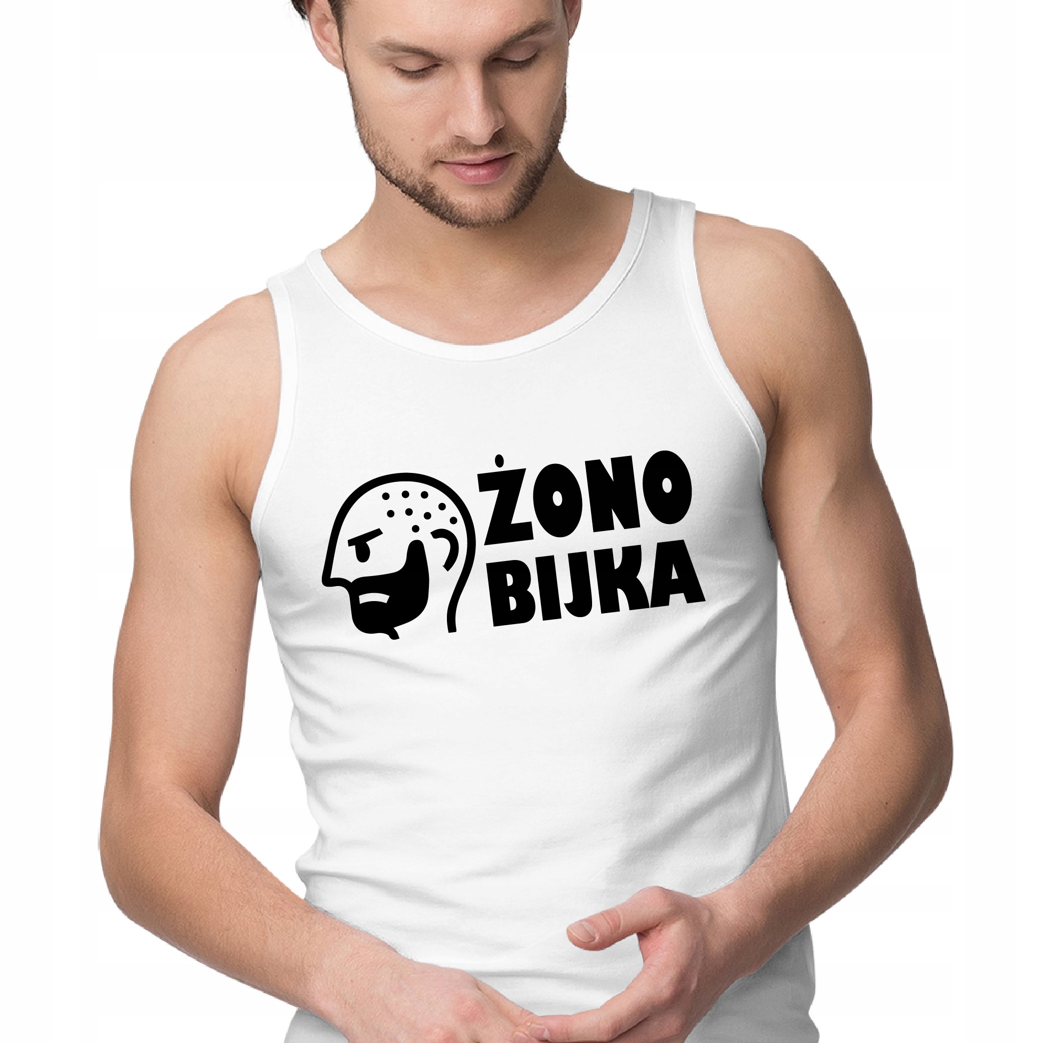 

Tank Top Żonobijka Zabawna Koszulka Bez Rękawów
