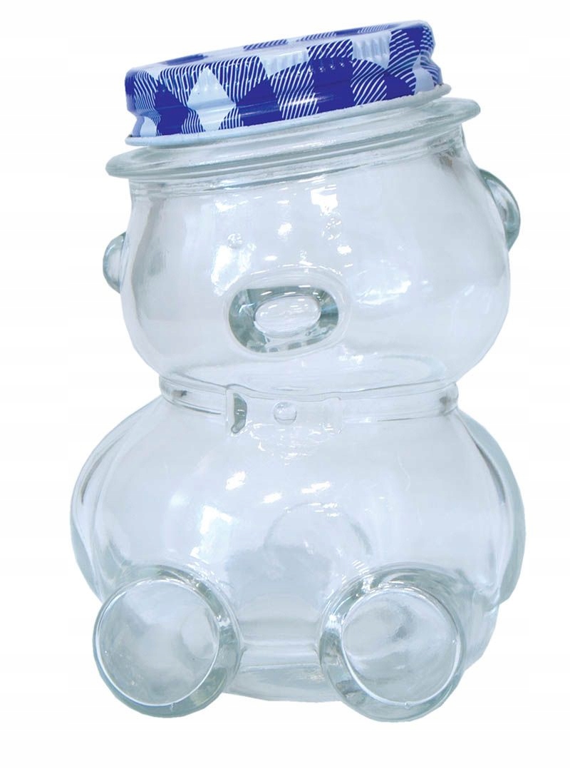 

Słoik słoiczek miś 150ml na miód z nakrętkami 8szt