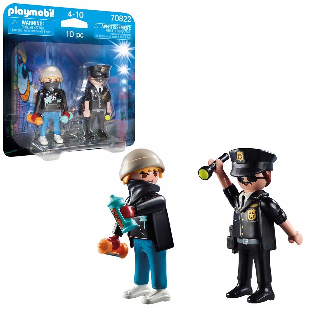 

Playmobil 70822 Duopack Policjant I Grafficiarz