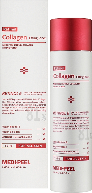 Liftingové tonikum Medi-peel Retinol 6 Collagen Lifting Toner 150 Ml