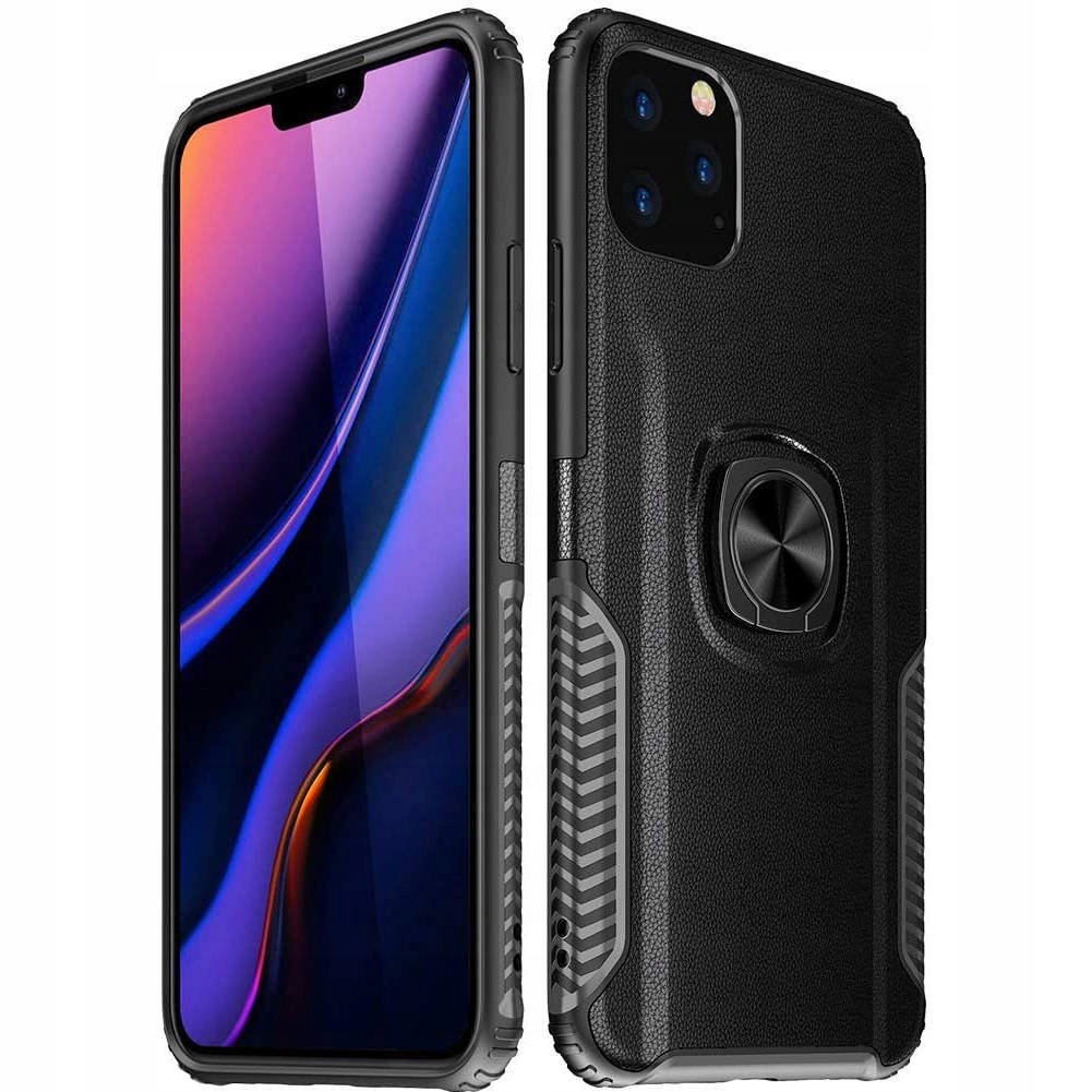 

Etui Huawei Y5P Pancerne Armor Ring czarne