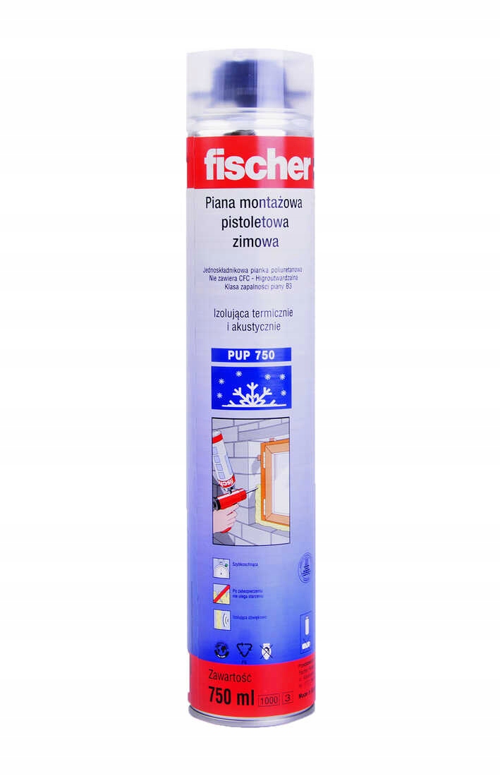 

Piana Pianka Montażowa Fischer 750ML Zimowa