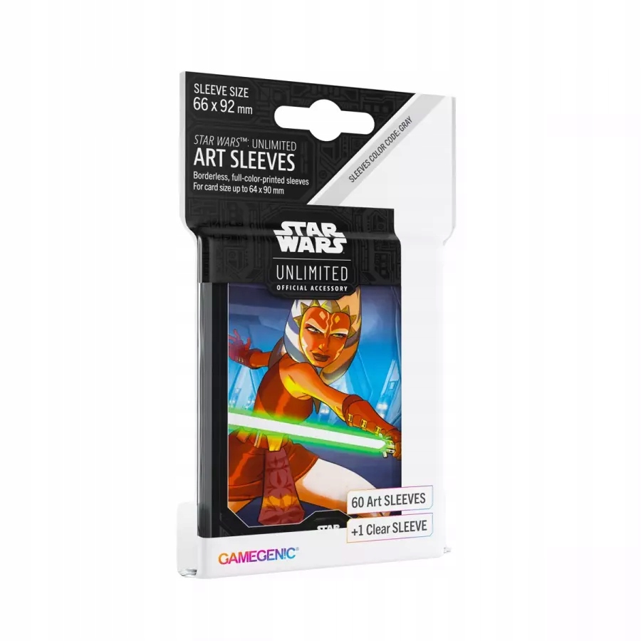 GAMEGENIC STAR WARS UNLIMITED ART SLEEVES KOSZULKI NA KARTY AHSOKA TANO