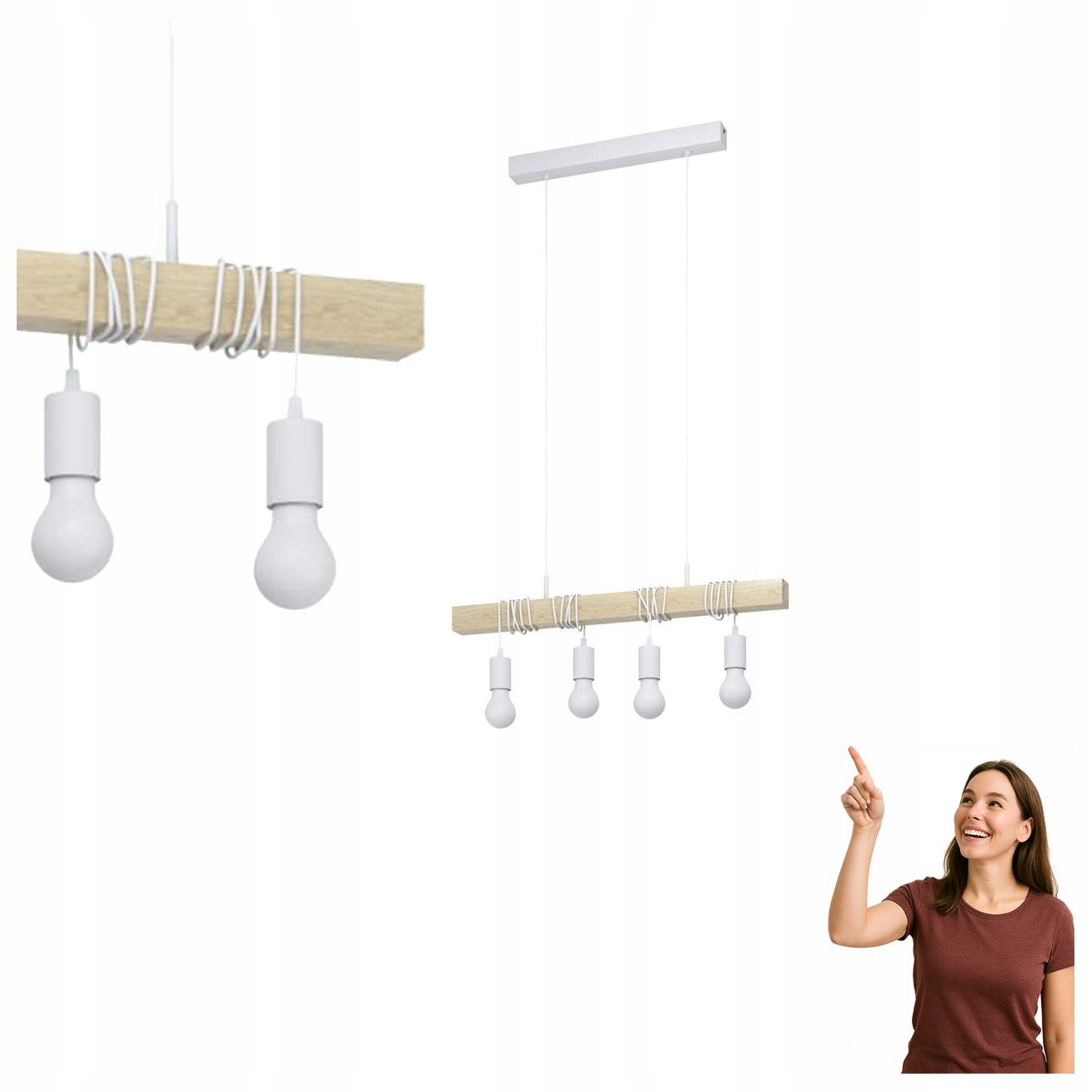 Závesná lampa Townshend 33164 Eglo