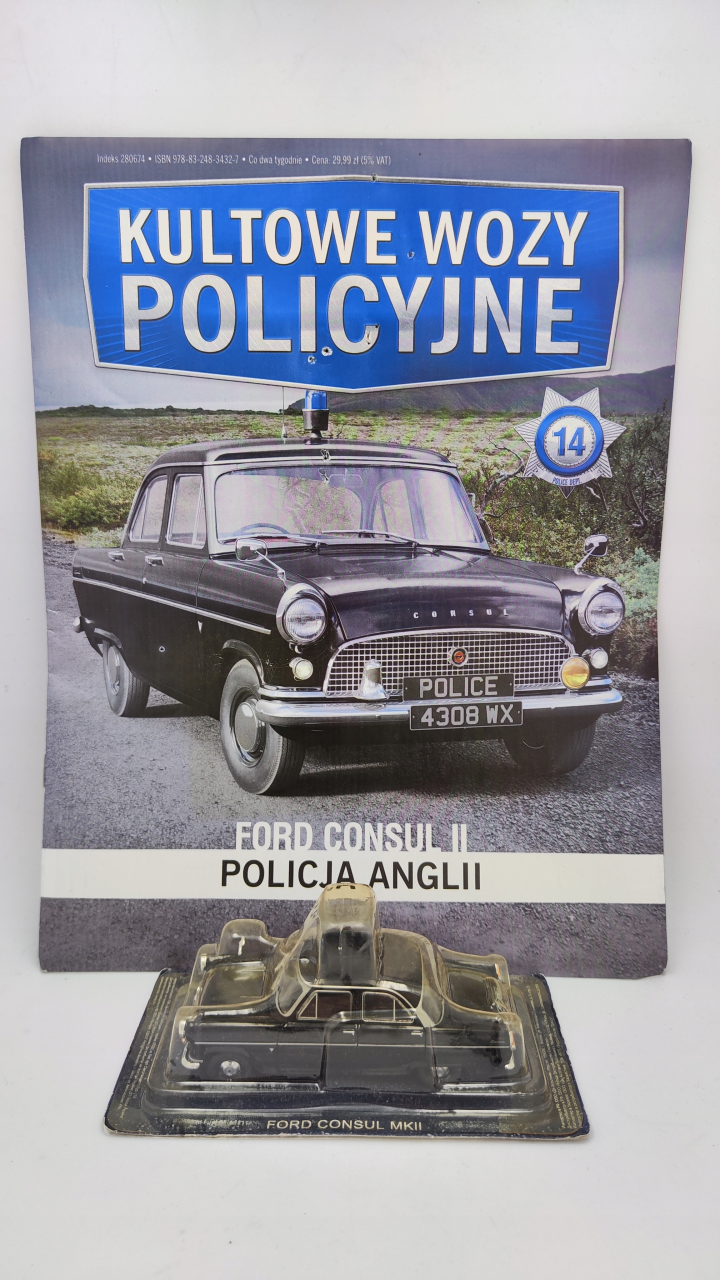 Policie Ford Consul Mk.II 1:43 DeAgostini
