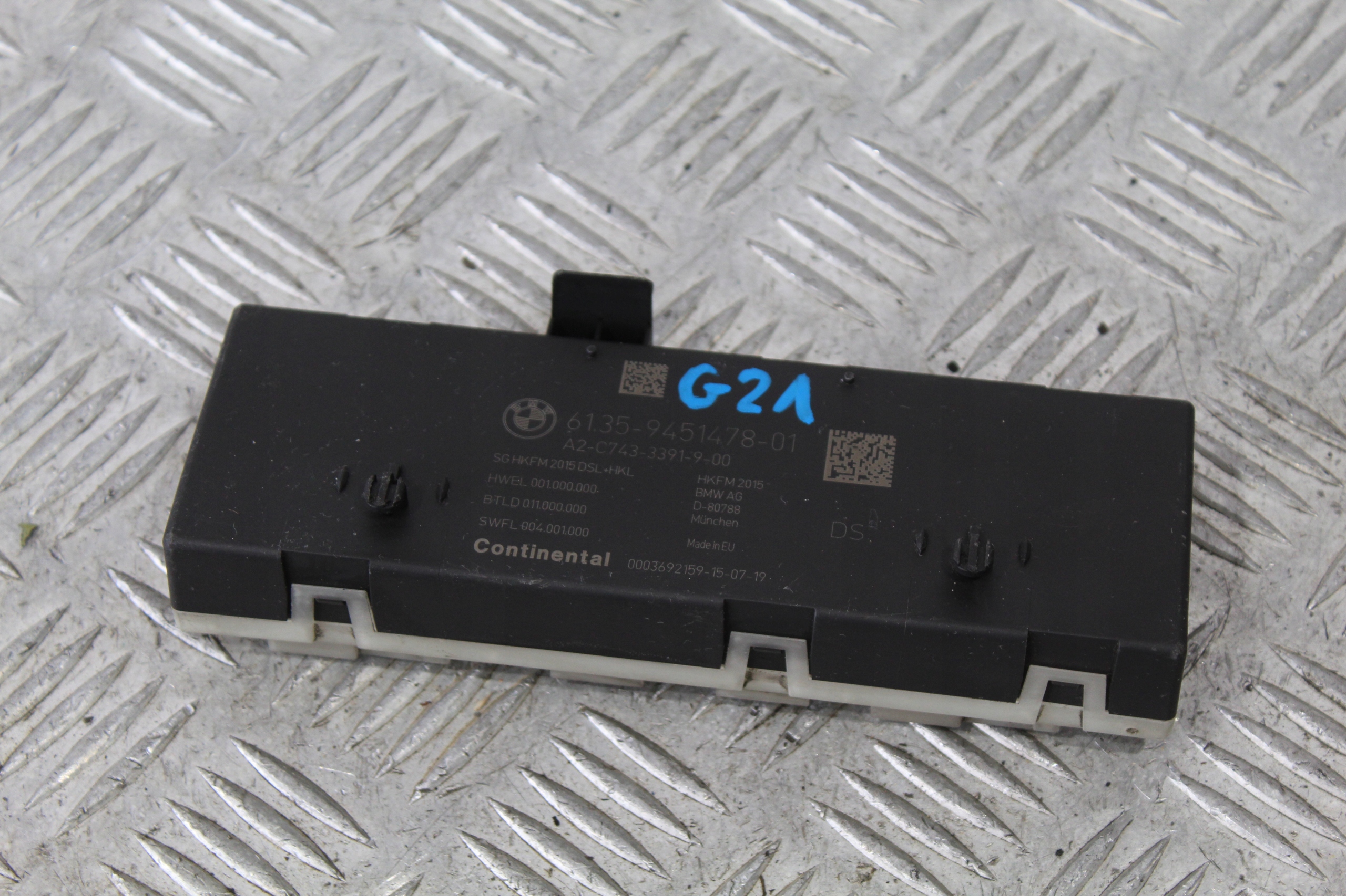 module bonnet BMW 3 G20 G21 9451478