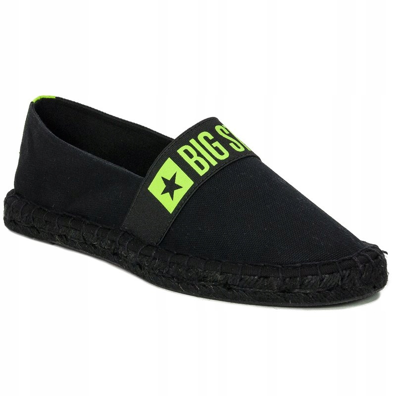 Espadryle półbuty Big Star HH274473 czarne r.37