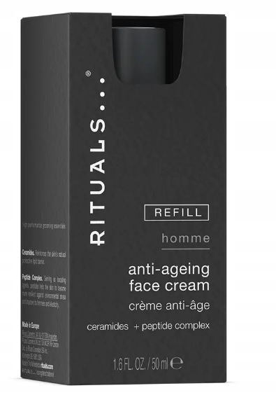 Rituals Homme krem przeciwstarzeniowy do twarzy 50 ml refill