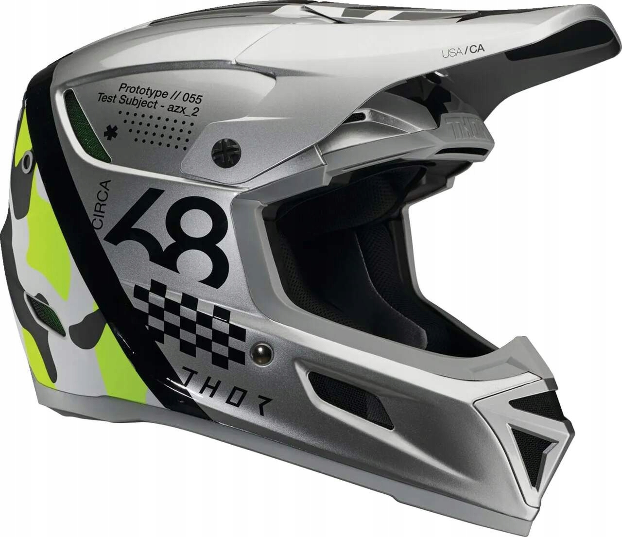 Prilba Thor Reflex Sport Mips Riot sivá/kyselina L