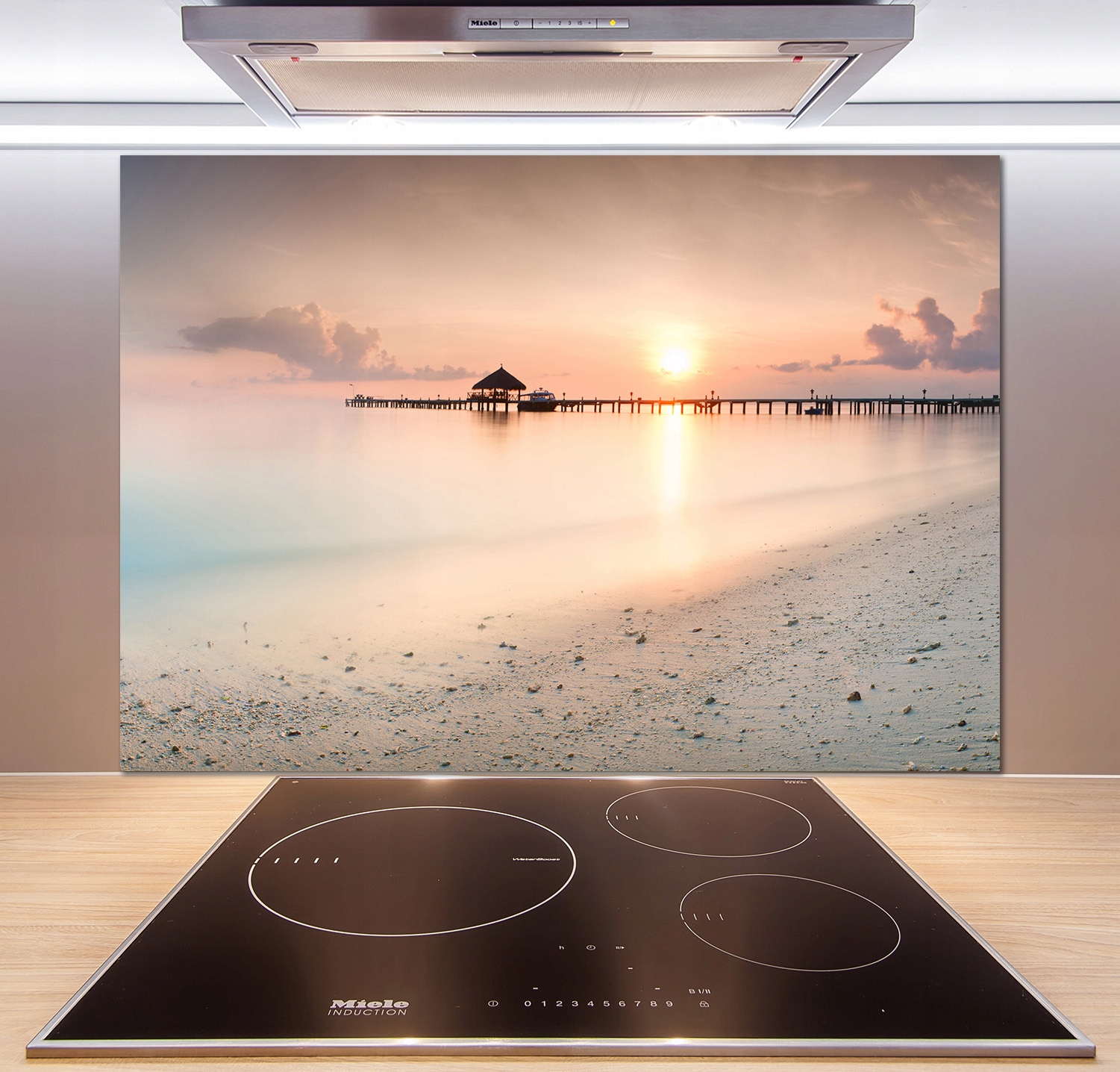 

Panel do kuchni Plaża Malediwy 100x70 cm + Klej