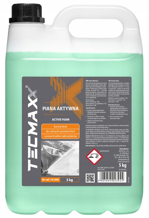 Tecmaxx Piana Aktywna Koncentrat 5KG