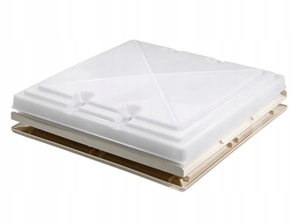 Okno dachowe właz luk dachowy MPK 40x40 białe kremowe z moskitierą Turismus