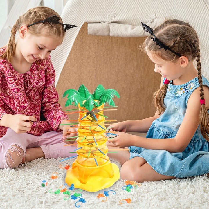 GRA ZRĘCZNOŚCIOWA SPADAJĄCE MAŁPECZKI BIERKI MAŁPKI RODZINNA SKACZĄCE Certyfikaty, opinie, atesty CE