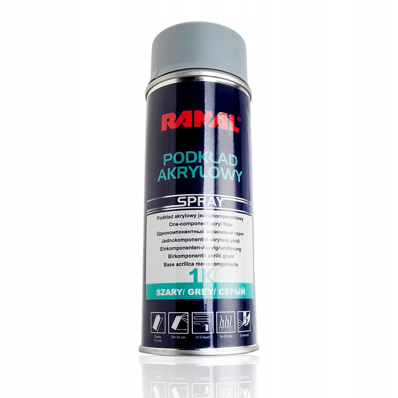 

Ranal Podkład Akrylowy Szary Spray 400ml