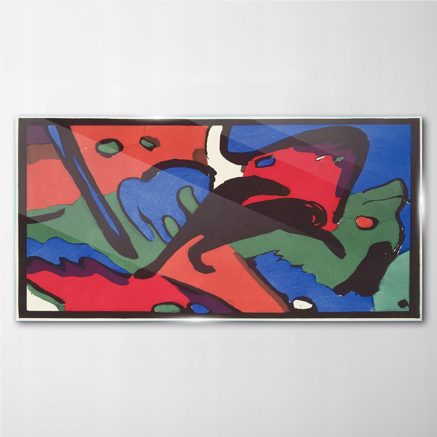

Obraz szklany Blue rider Wassily Kandinsky 140x70