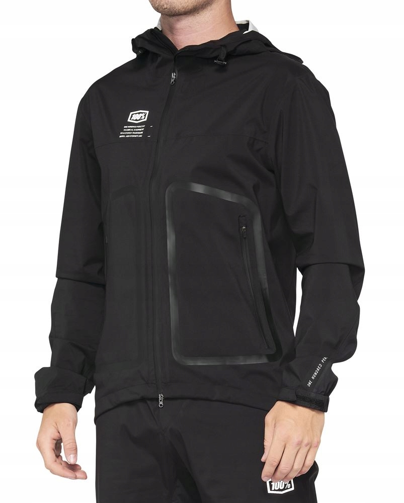 Cyklistická Bunda 100% Hydromatic Jacket Black r.XL