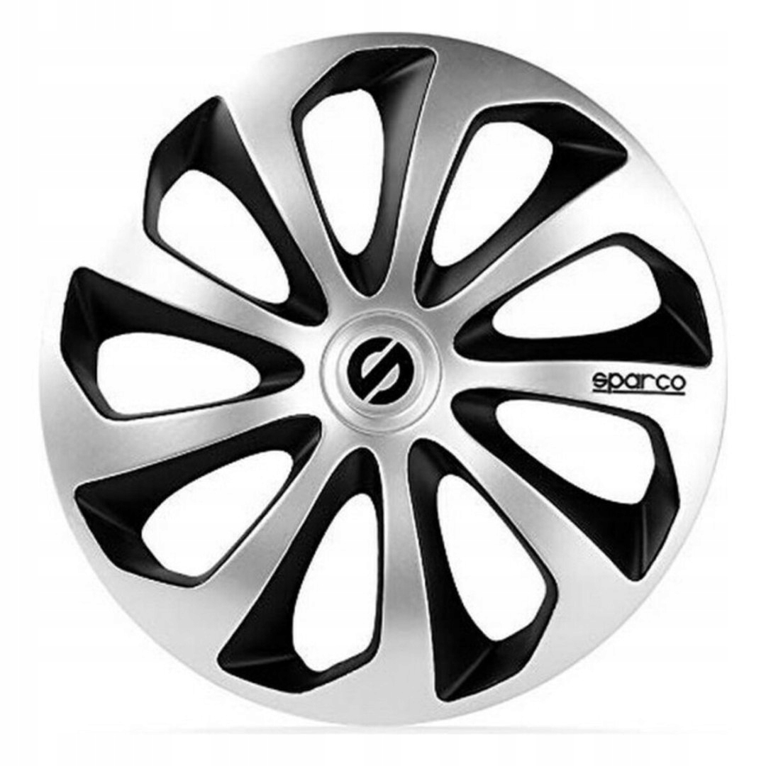 Kryty kol Sparco Sicilia 14", stříbrná/černá