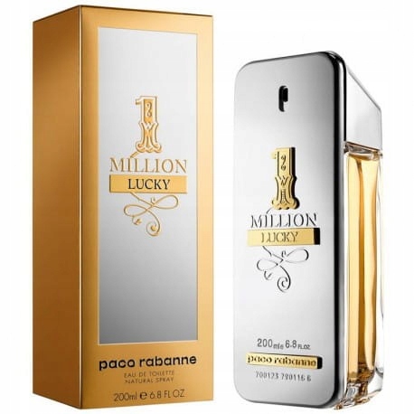 Paco Rabanne 1 Million Lucky 200 Ml toaletní voda muž Edt Unikát