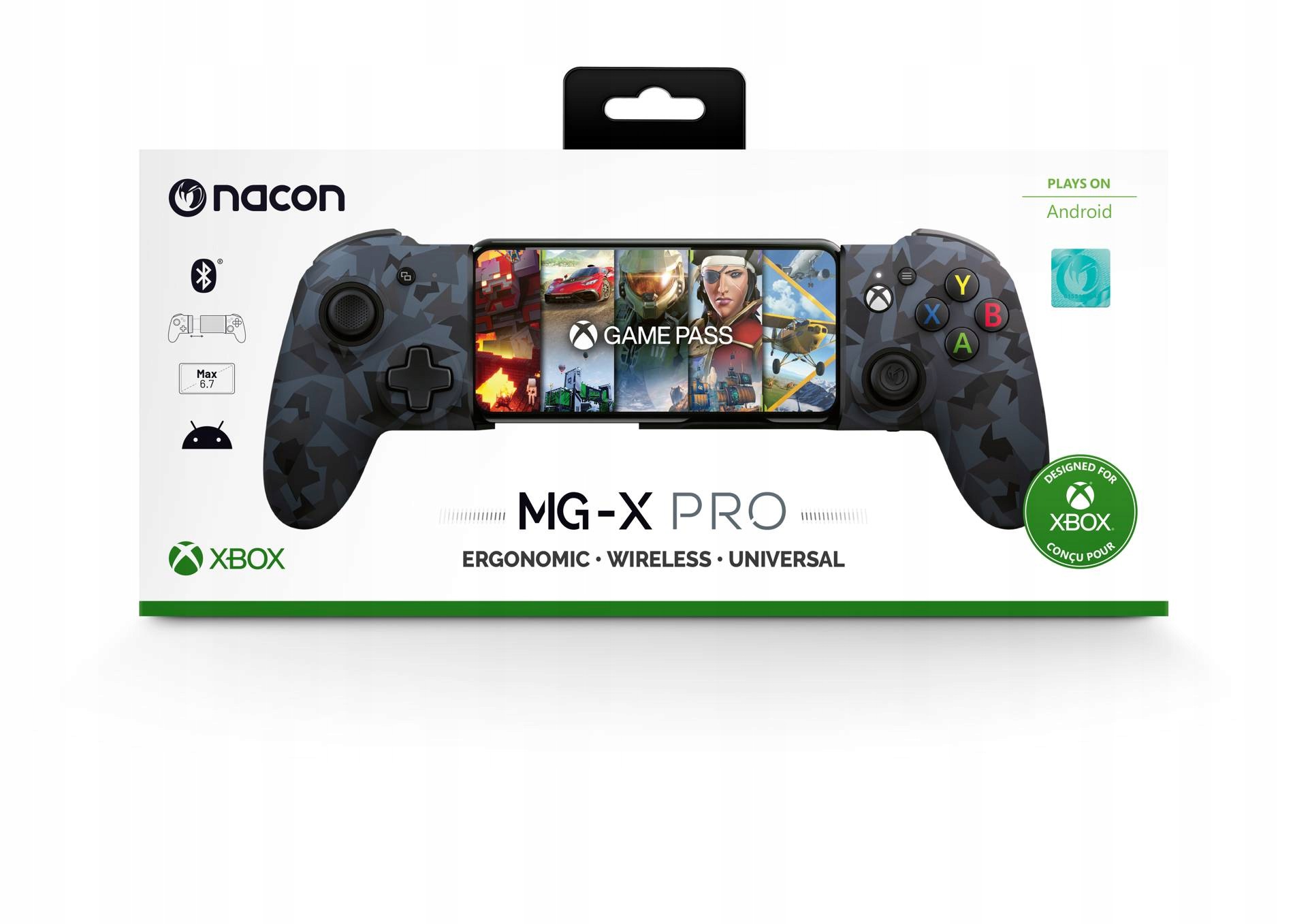 Nacon Herný ovládač Mg-x Camo Urban Pro pre Android