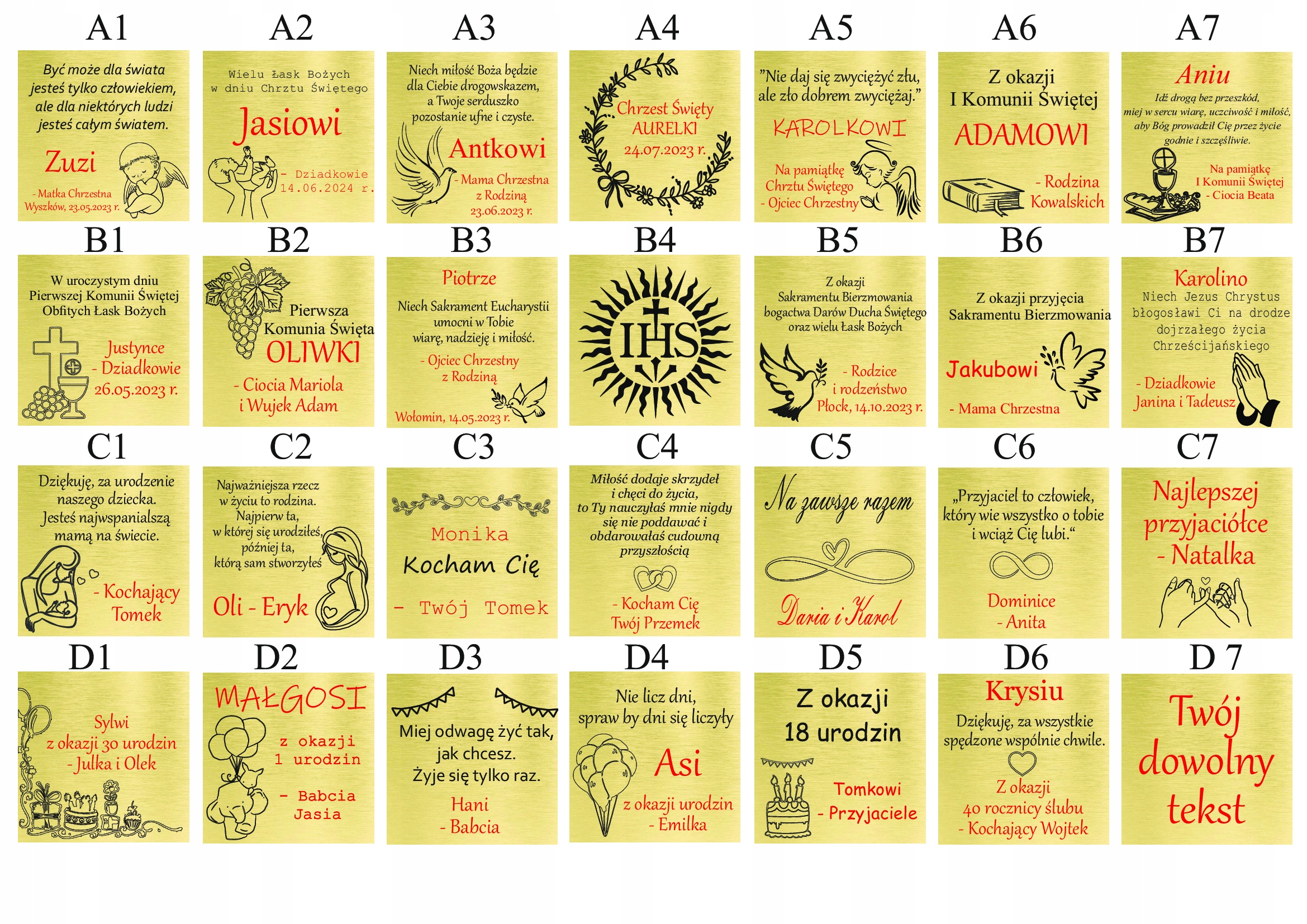 ZŁOTY MEDALIK MATKA BOSKA 585 CHRZEST KOMUNIA Kamień Bez kamienia Cyrkonia