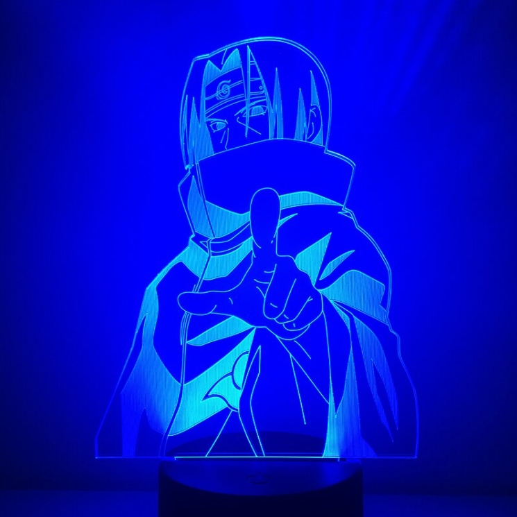 LAMPKA 3D LED Itachi 16 kolorów RGB Marka inna marka